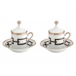 Catena caffè coperchiata Set